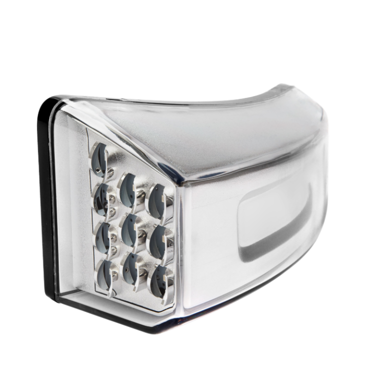 'SILVER LED SIDE REPEATER LAMP PASSENGER SIDE LH