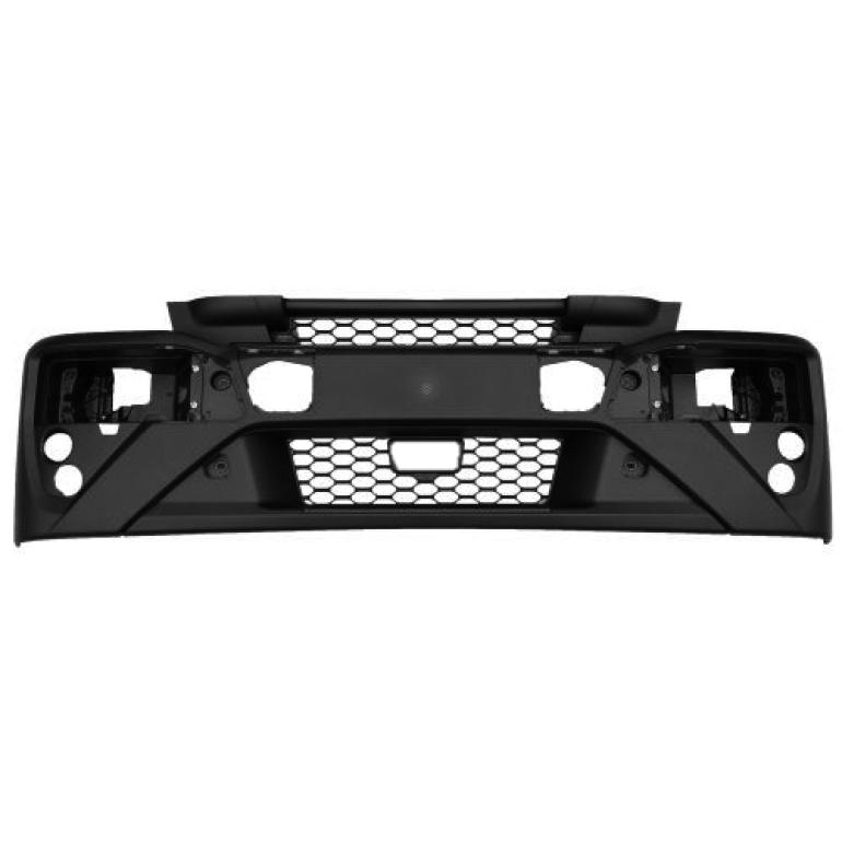 BLACK FRONT BUMPER WITH FOG LAMP & HEADLAMP WASHER HOLES