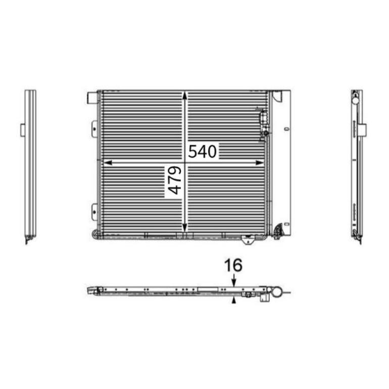 AIR CONDITIONING CONDENSER