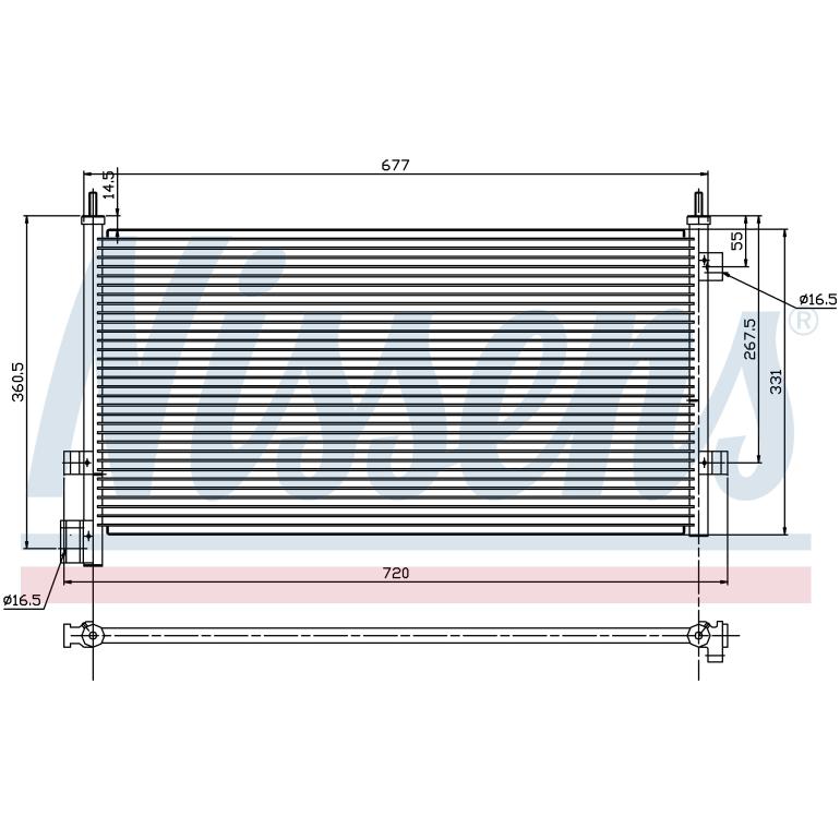 AIR CONDITIONING CONDENSER