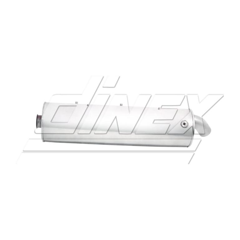 EXHAUST SILENCER WITH CATALYTIC CONVERTER