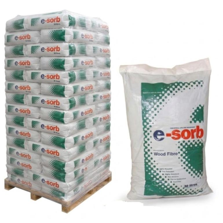'WOOD FIBRE SPILL GRANULES 70 x 30 LITRES