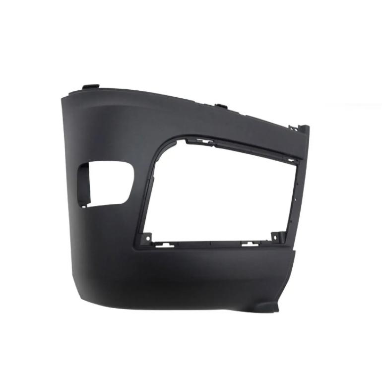 GREY FRONT BUMPER CORNER WITH SENSOR HOLE DRIVER SIDE RH