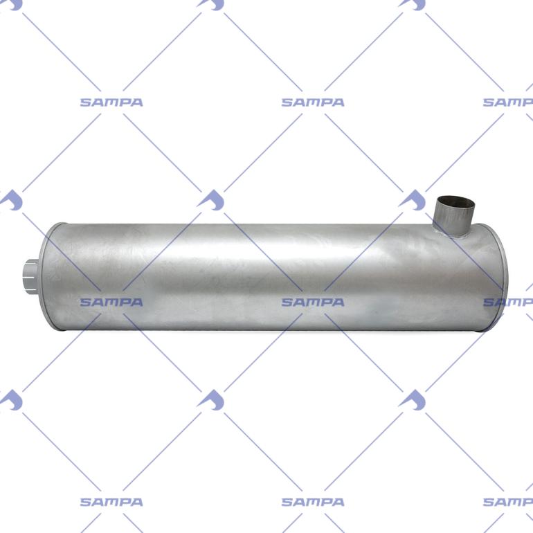 EXHAUST SILENCER MUFFLER BOX DRIVER SIDE RH