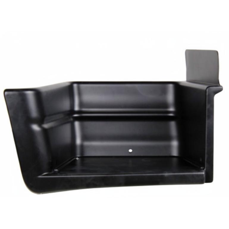 BLACK LOWER SINGLE STEP SURROUND DRIVER SIDE RH