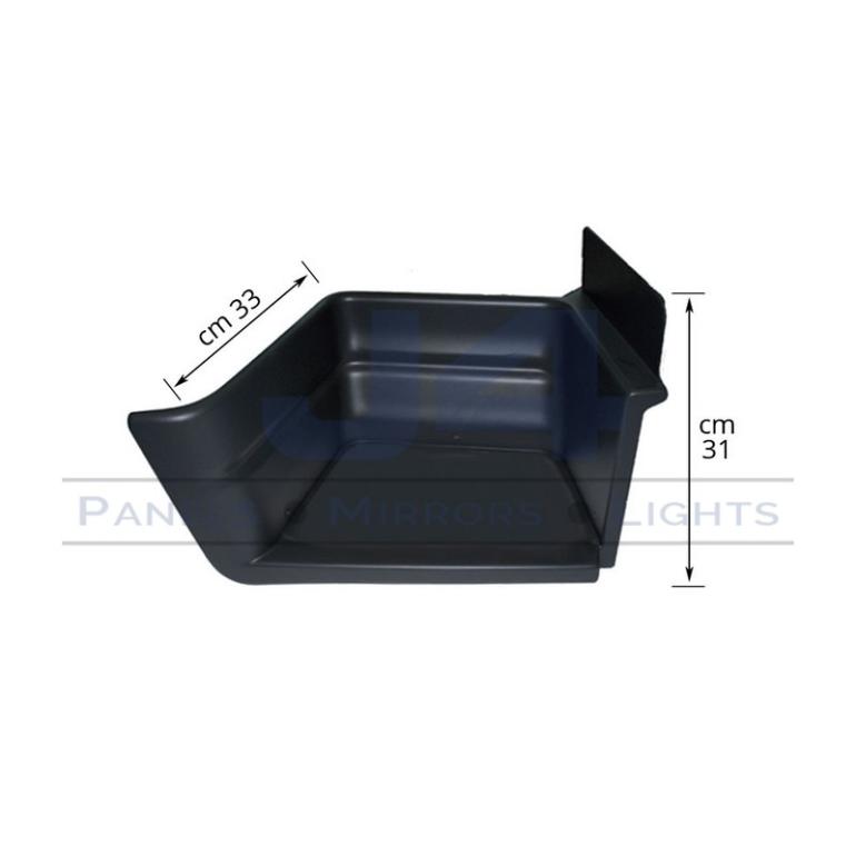 GREY LOWER SINGLE STEP SURROUND DRIVER SIDE RH