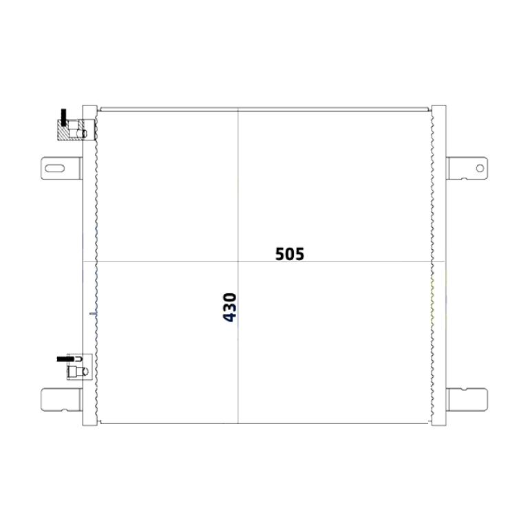 AIR CONDITIONING CONDENSER
