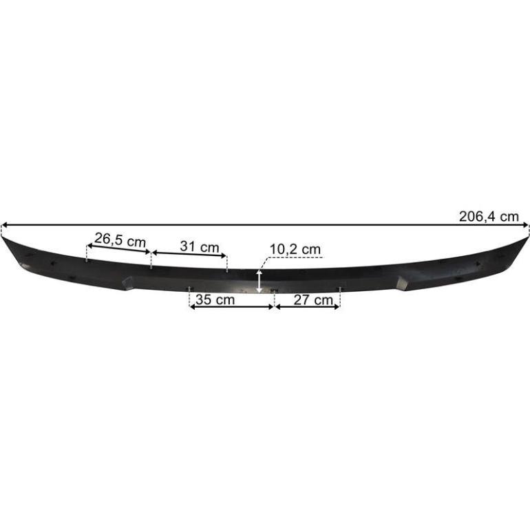 SUNVISOR BLACK PROFILE PANEL