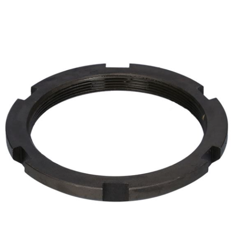 AXLE END SLOTTED NUT