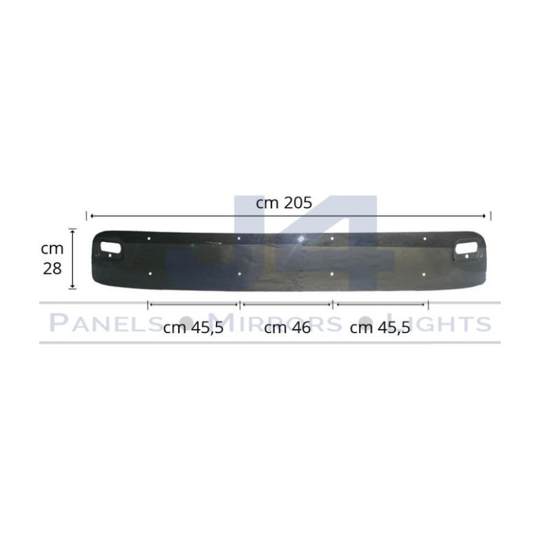 SUNVISOR ONLY WITH 2 MARKER LAMP HOLES