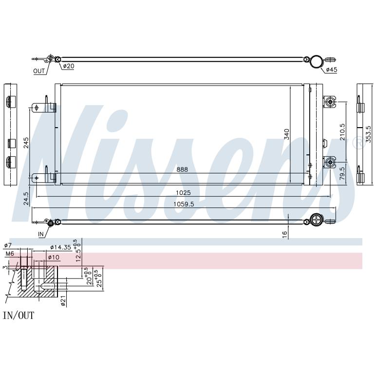 AIR CONDITIONING CONDENSER