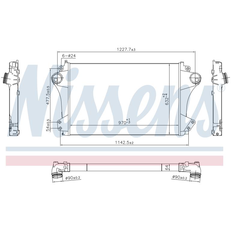 CHARGE AIR INTERCOOLER