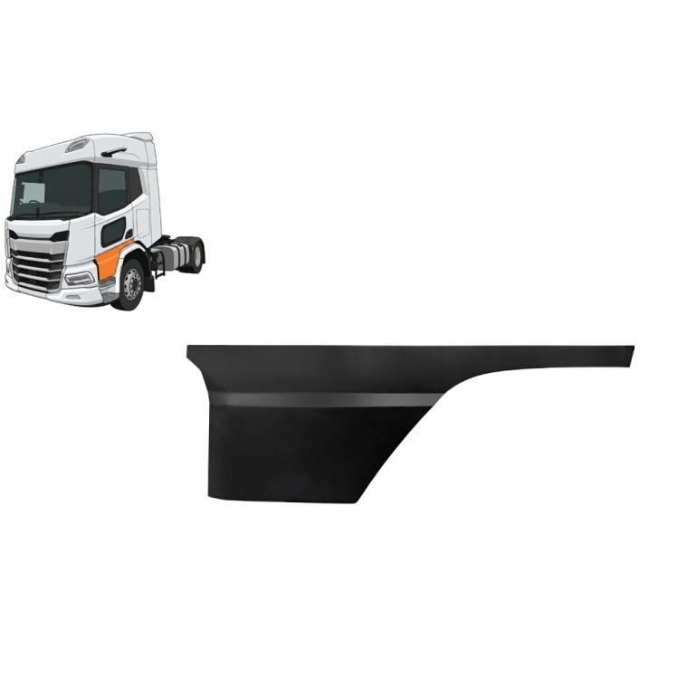 FRONT DOOR LOWER EXTENSION PANEL PASSENGER SIDE LH