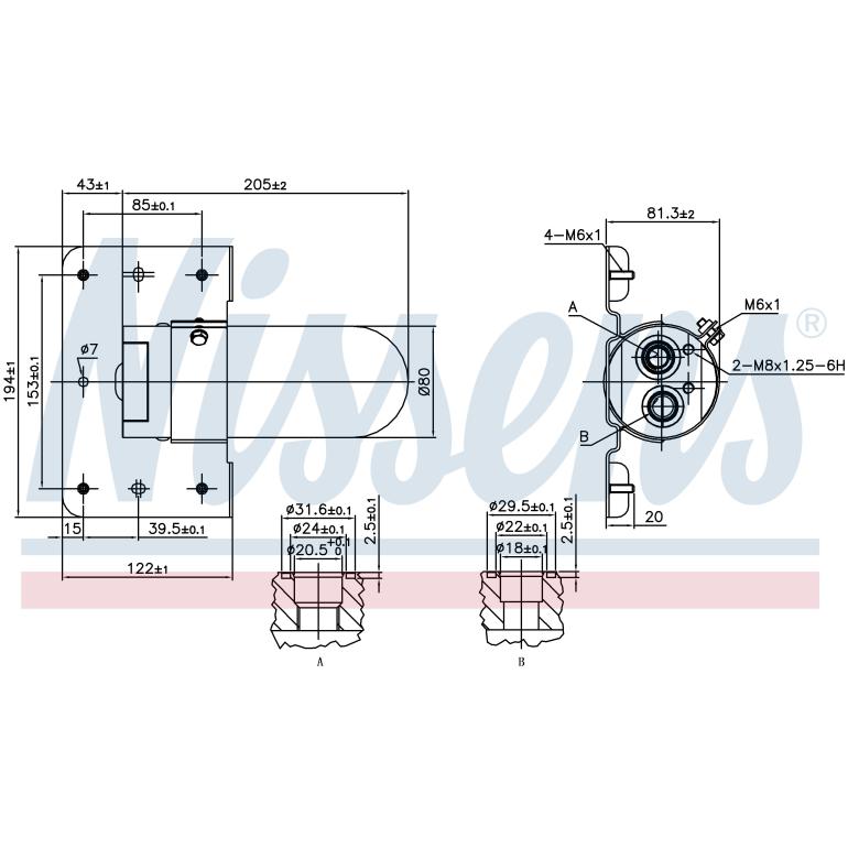 AIR CONDITIONING RECEIVER DRYER