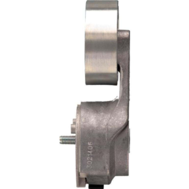 AUXILIARY BELT TENSIONER WITH METAL PULLEY