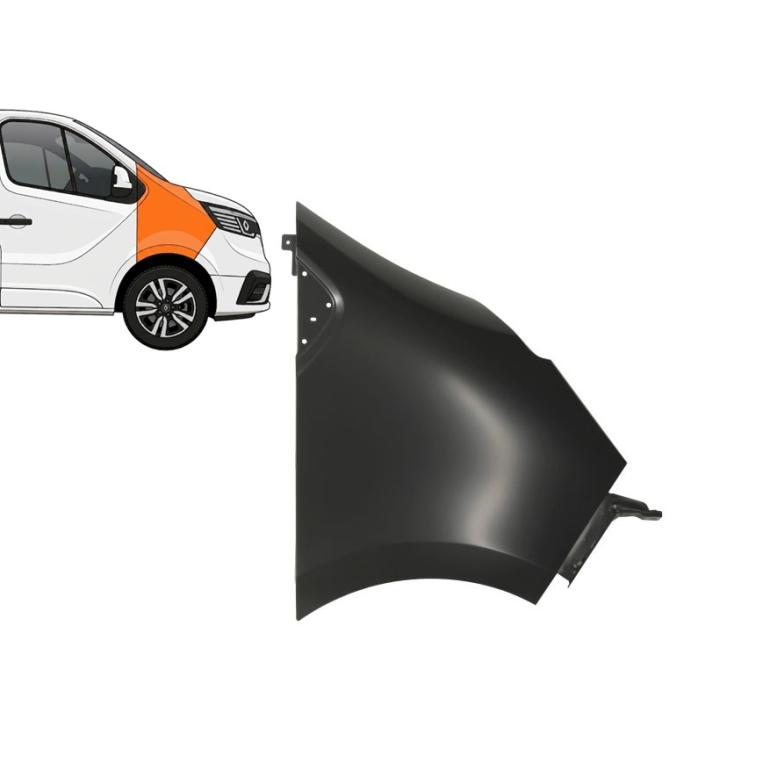 FRONT WING PANEL DRIVER SIDE RH