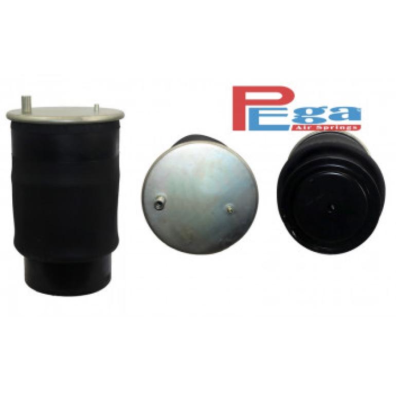 REAR SUSPENSION AIR SPRING WITH STEEL PISTON