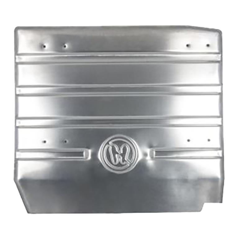EXHAUST SILENCER UPPER HEAT SHIELD