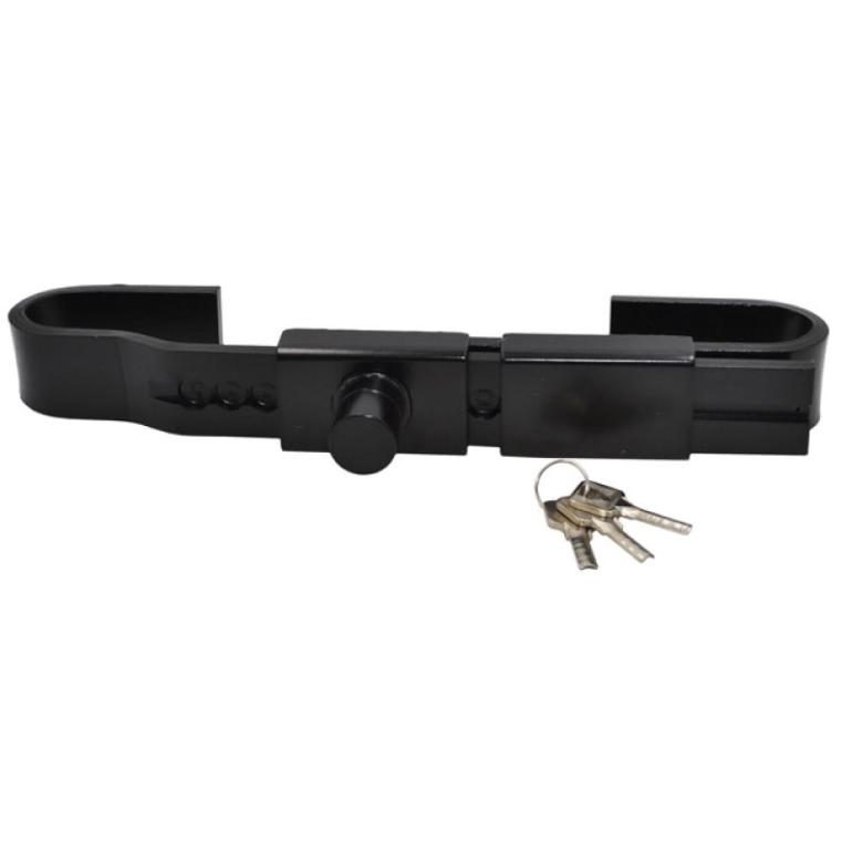 BLACK POWERED COATED CONTAINER LOCK