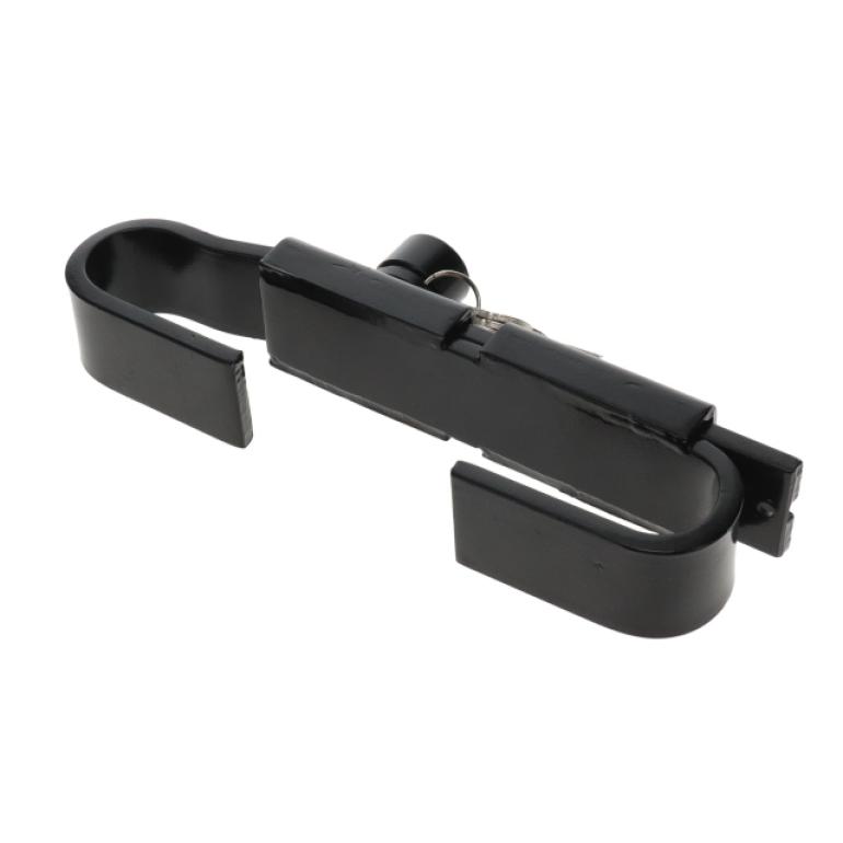 BLACK POWERED COATED CONTAINER LOCK