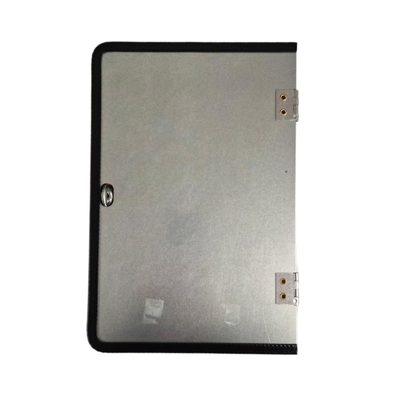 STEEL VERTICAL FOLD ADR HAZARD WARNING HAZCHEM PLATE WITH RUBBER SURROUND