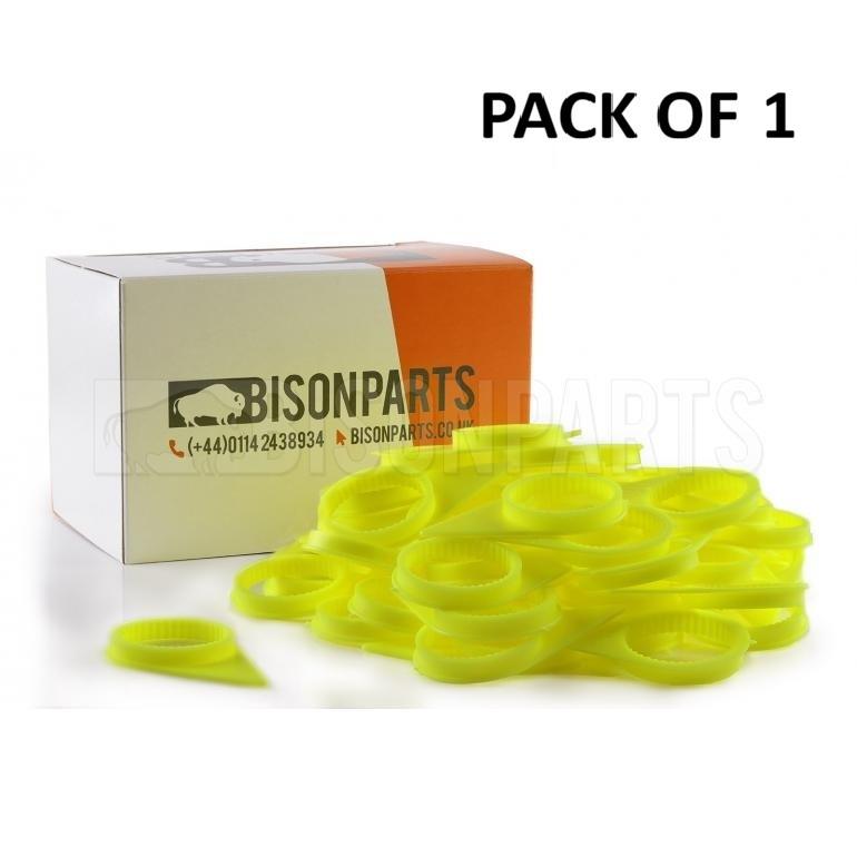 19MM WHEEL NUT INDICATOR YELLOW (PKT 1)