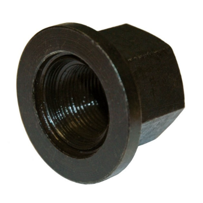 'BLACK M18x1.5 WHEEL NUT RHT 27MM A/F