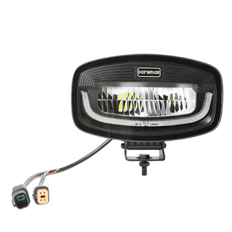 LED BLACK DRIVING LAMP WITH POSITION LIGHT