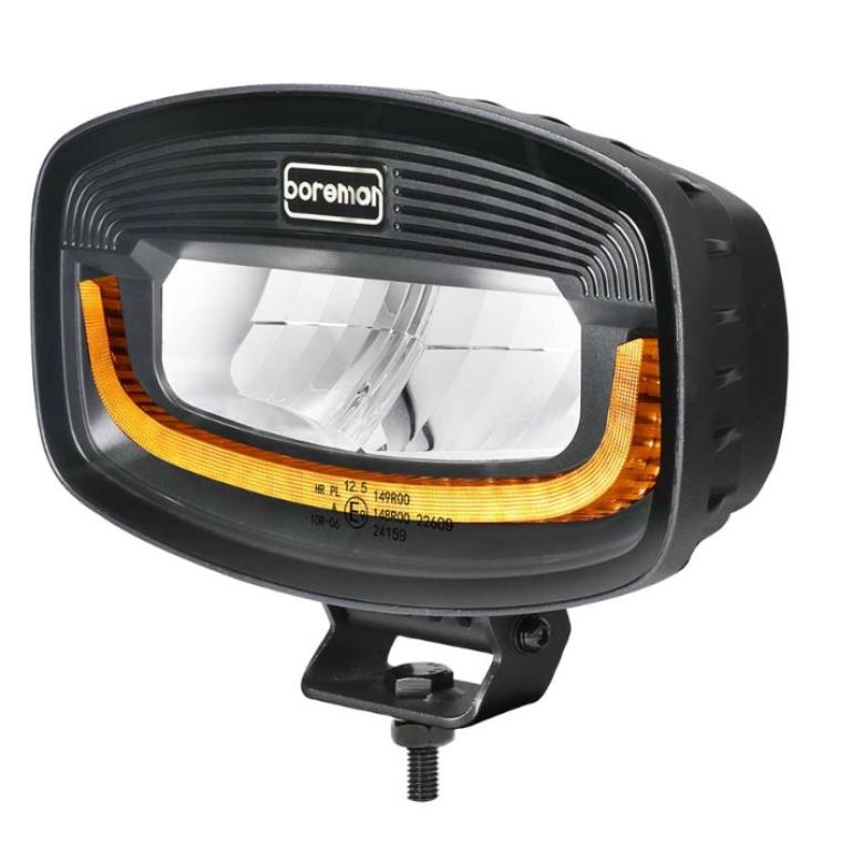 LED BLACK DRIVING LAMP WITH POSITION LIGHT