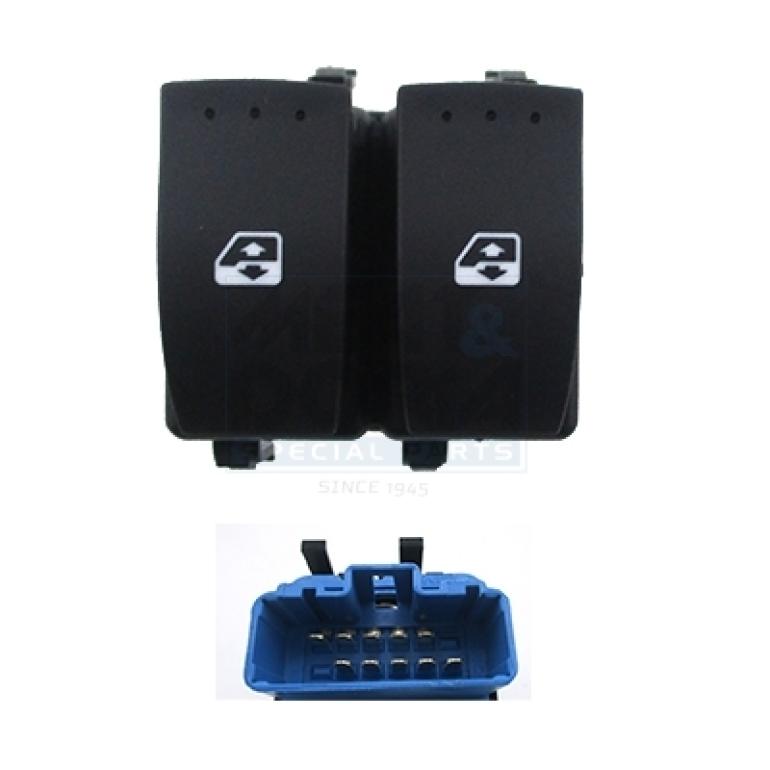 WINDOW SWITCH (DOUBLE) DRIVER SIDE RH