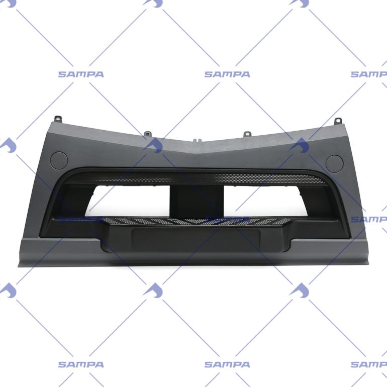 GREY 'TEXTURED FINISH FRONT BUMPER CENTRE