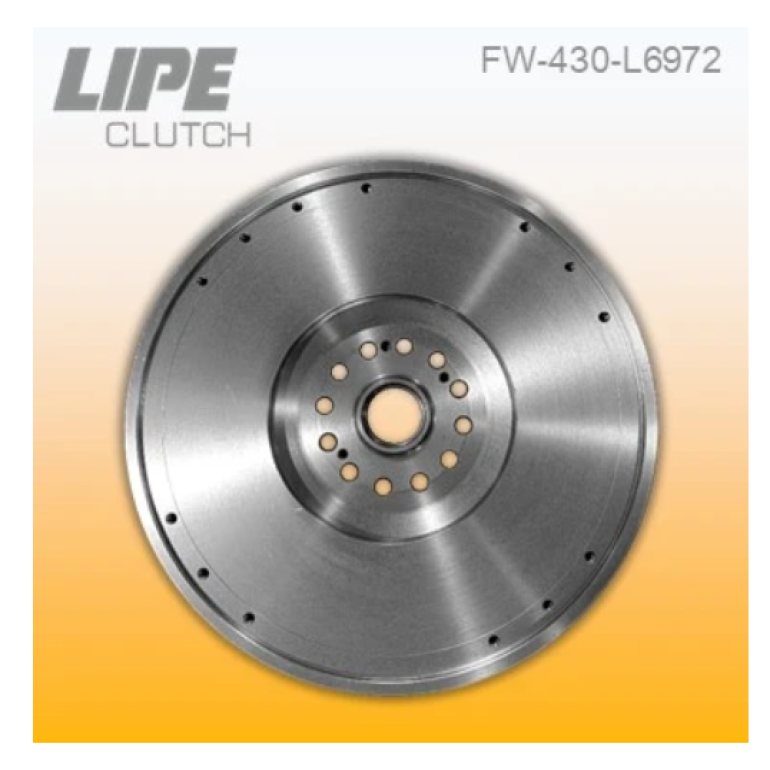 FLYWHEEL WITH STARTER RING GEAR