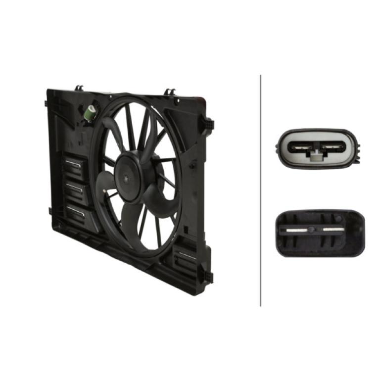 COOLANT RADIATOR FAN