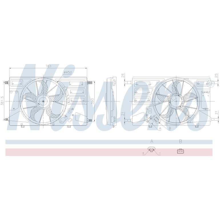 COOLANT RADIATOR FAN