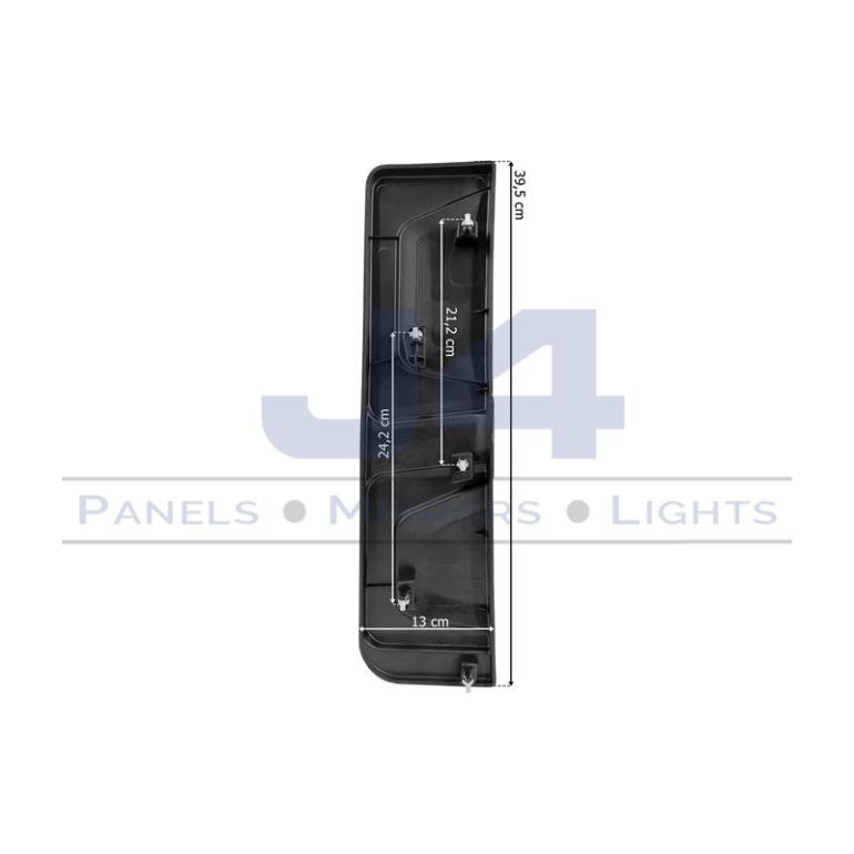 FRONT GRILLE COVER PANEL PASSENGER SIDE LH