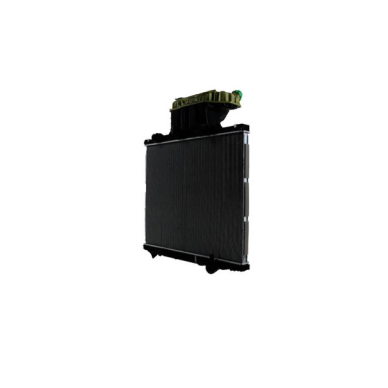 COOLANT RADIATOR WITH EXPANSION HEADER TANK