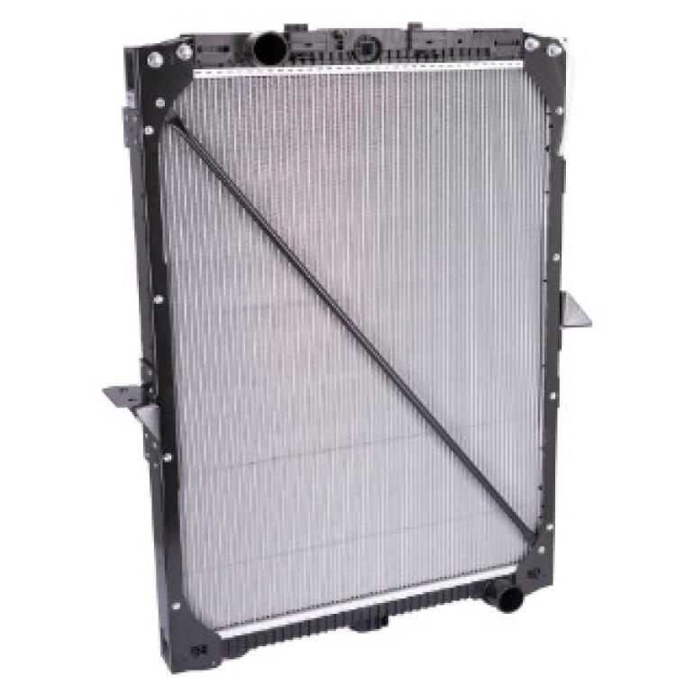COOLANT RADIATOR WITH FRAME