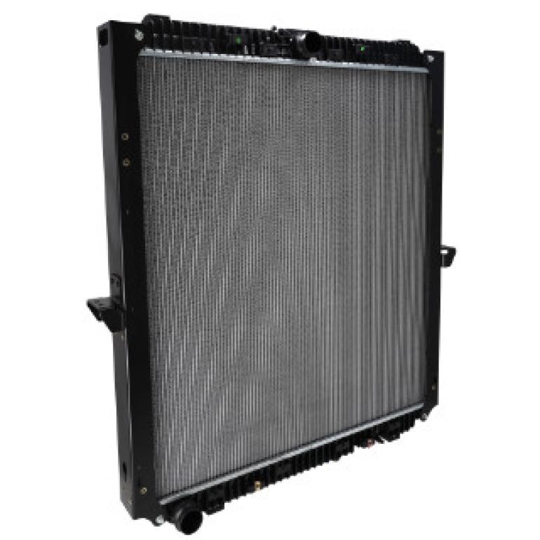 COOLANT RADIATOR WITH FRAME