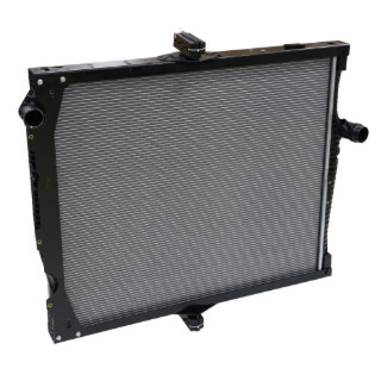 COOLANT RADIATOR WITH FRAME