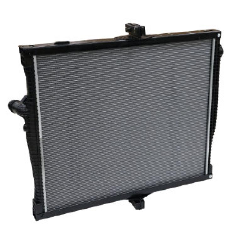 COOLANT RADIATOR WITH FRAME