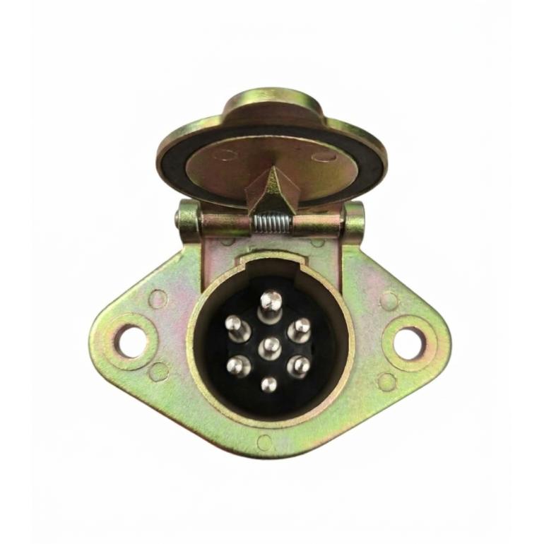 7 PIN 'N TYPE SCREW TERMINAL METAL SOCKET 24V