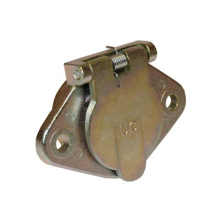 7 PIN 'N TYPE SCREW TERMINAL METAL SOCKET 24V