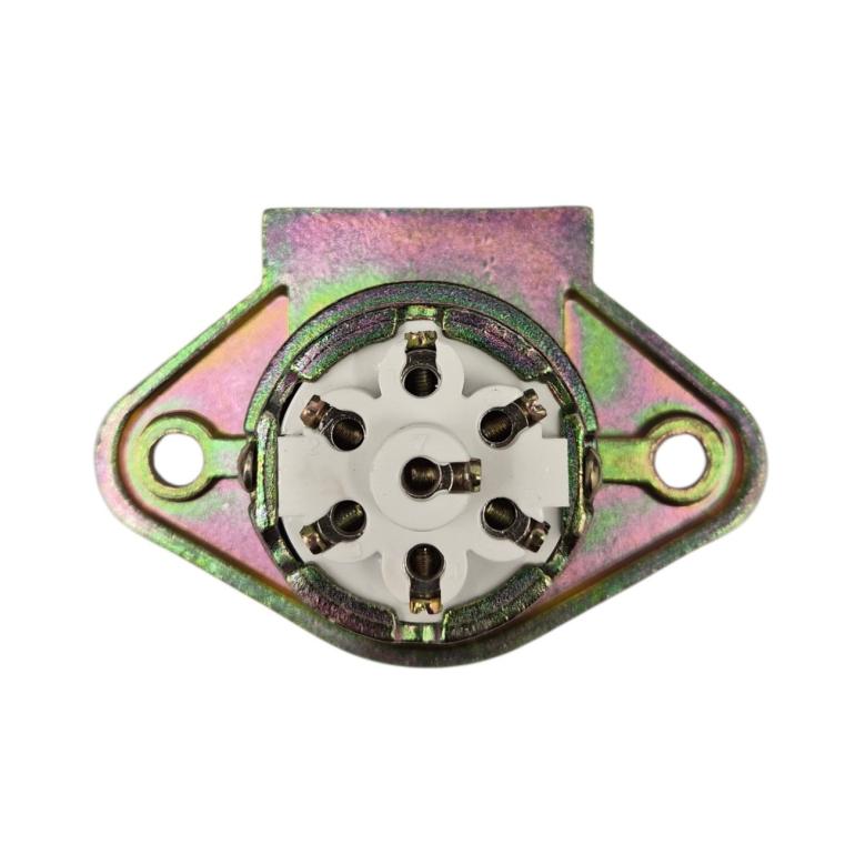 7 PIN 'S TYPE SCREW TERMINAL METAL SOCKET 24V