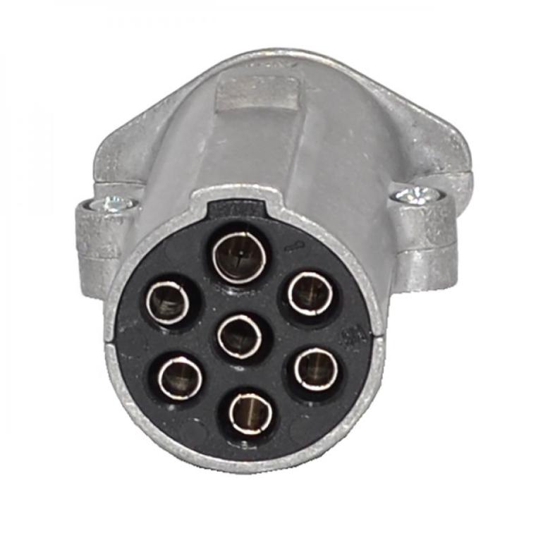 7 PIN 'N TYPE SCREW TERMINAL METAL PLUG 24V