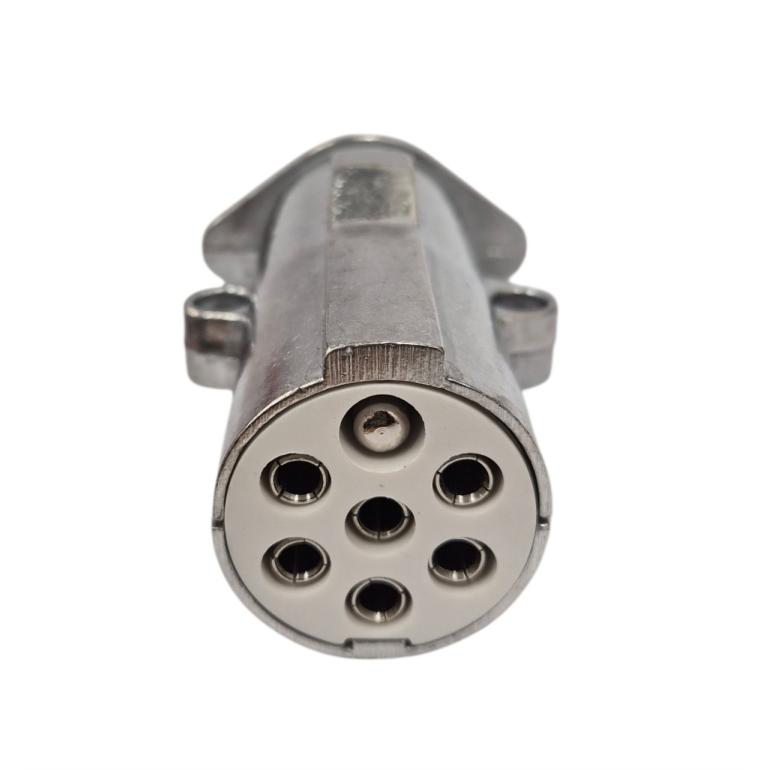 7 PIN 'S TYPE SCREW TERMINAL METAL PLUG 24V