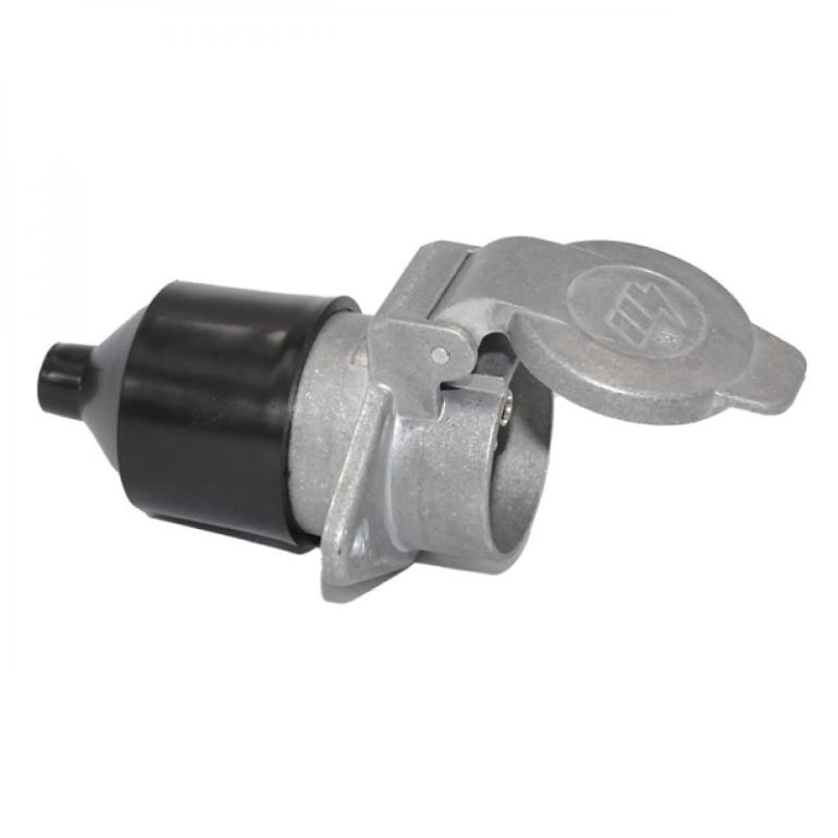 7 PIN 'S TYPE SCREW TERMINAL METAL SOCKET 24V