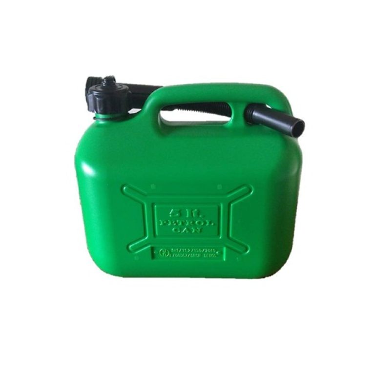 'UNLEADED GREEN FUEL CAN 5 LITRES
