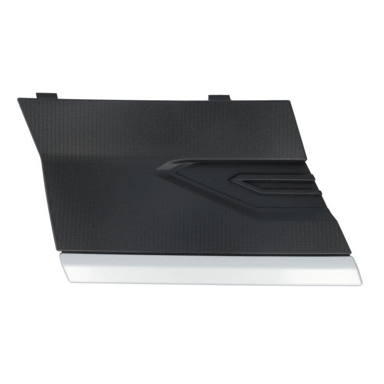 LOWER GRILLE TOWING EYE COVER DRIVER SIDE RH