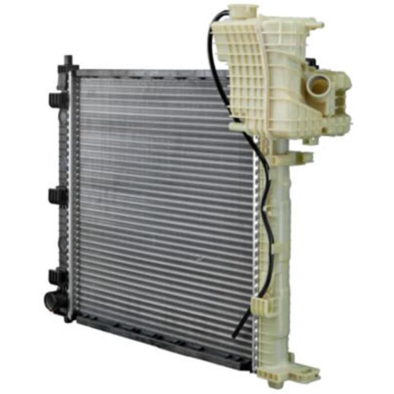 COOLANT RADIATOR WITH EXPANSION HEADER TANK
