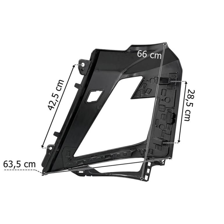HEADLAMP SURROUND PANEL DRIVER SIDE RH